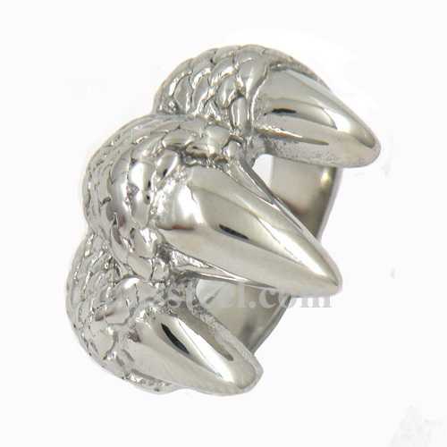 FSR00W80  Dragon Tooth Chinese Zodiac  Ring 